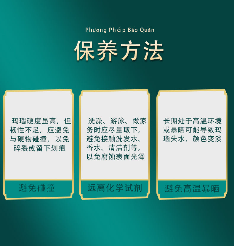 T-shaped green agate teardrop pendant